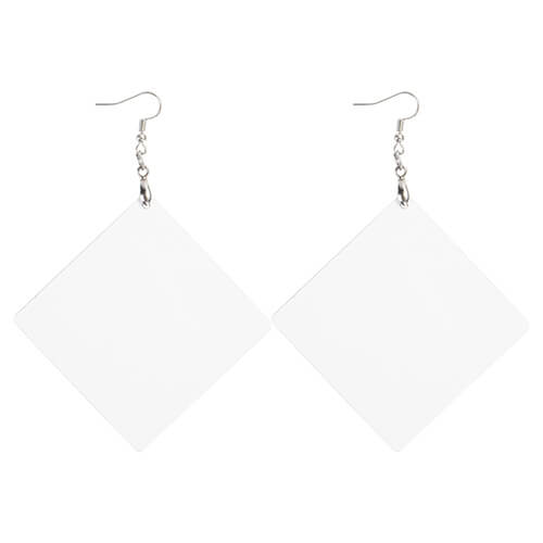 MDF earrings for sublimation - large square