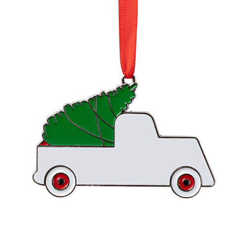 Metal Christmas tree pendant for sublimation - pickup