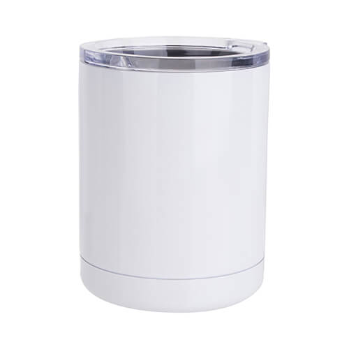 Metal Lowball mug 300 ml for sublimation - White
