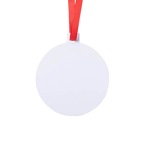 Metal pendant for sublimation - Christmas ball