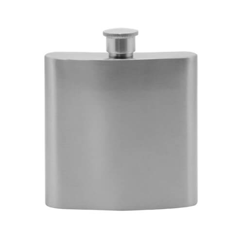 Metallic small hip flask Sublimation  Thermal Transfer