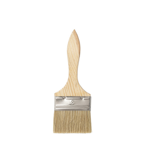 Painting brush with wooden handle - 7.5 cm