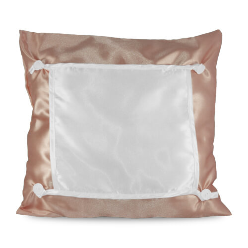 Pillowcase Eco 40 x 40 cm brown Sublimation Thermal Transfer
