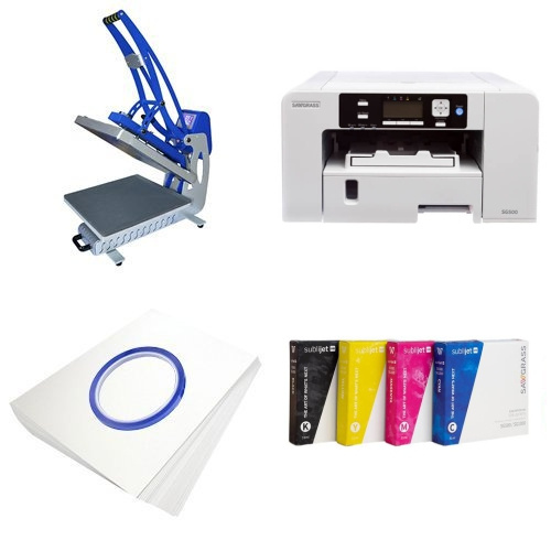 Printing kit for T-shirts Sawgrass Virtuoso SG500 + CLAM-C46 Sublimation Thermal Transfer