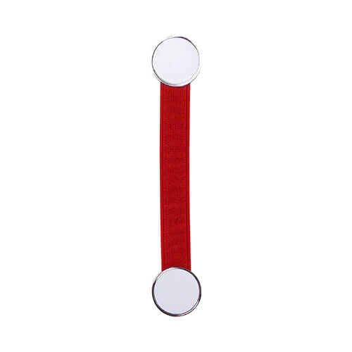 Rubber smartphone holder for sublimation - red