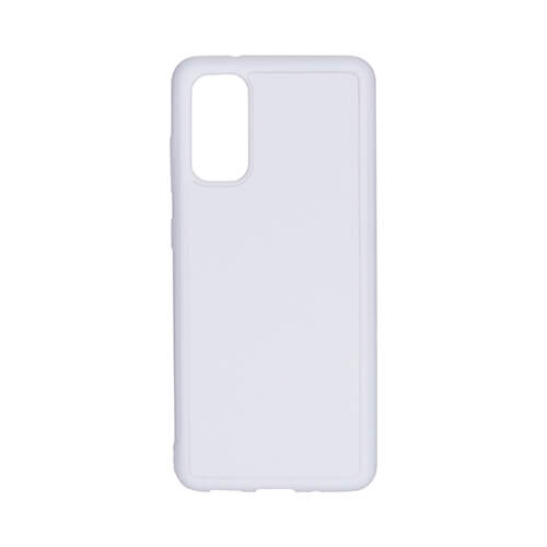 Samsung Galaxy S20 white rubber sublimation case