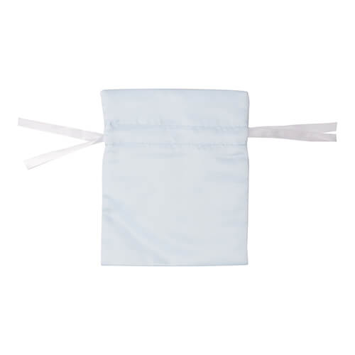 Satin bag 15 x 19 cm for sublimation - blue
