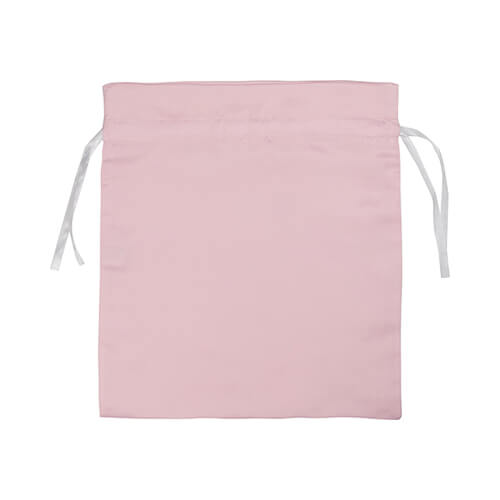 Satin bag 35 x 38 cm for sublimation - pink