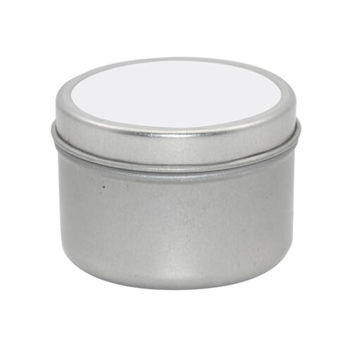 Scented candle in the metal box - small - Sublimation Thermal Transfer