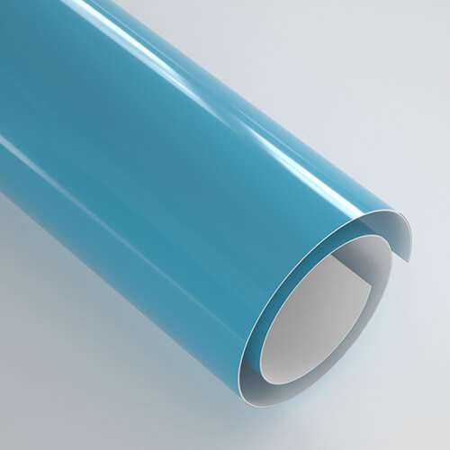 Self-adhesive foil 30.5 x 30.5 cm - 20 sheets - Glossy Pale Blue