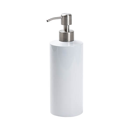 Stainless steel soap dispenser for sublimation - white
