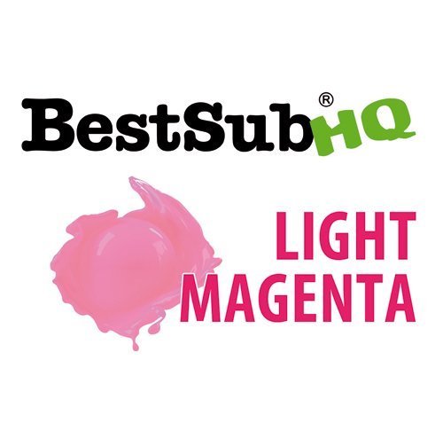 Sublimation Ink Best Sub HQ - Light Magenta 1000 ml  Sublimation Thermal Transfer