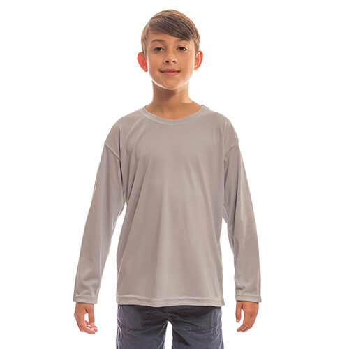 Youth Solar Short Sleeve - Athletic Grey