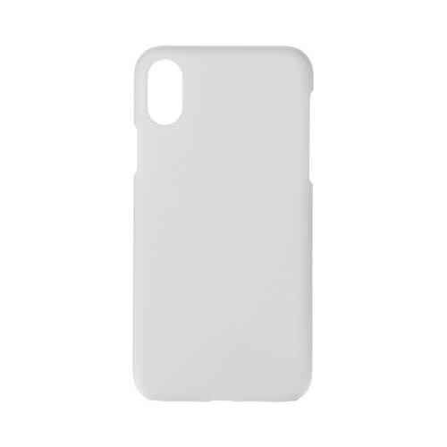 iPhone X 3D case white mat Sublimation Thermal Transfer