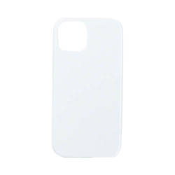 Coque iPhone 14 blanche brillante 3D pour sublimation
