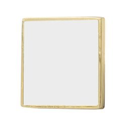 Épingles carrées en or pour sublimation