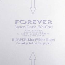 Forever Laser-Dark (No-Cut) B-Paper Lite A3 - 1 feuille