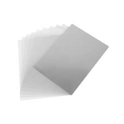 Lot de 50 feuilles de film pour les cristaux photo, A4 transparent