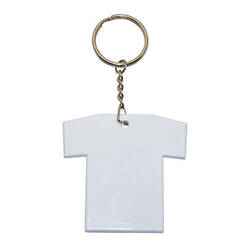 Porte-clés T-shirt en plastique pour sublimation