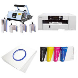 Sawgrass Virtuoso SG1000 Mug Printer Kit + Elite Pro 4 en 1 pour la sublimation