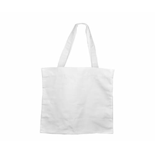 Sac shopping blanc 44 x 42 cm Sublimation Transfert Thermique | TEXTILES ET GALANTERIES \ SACS 