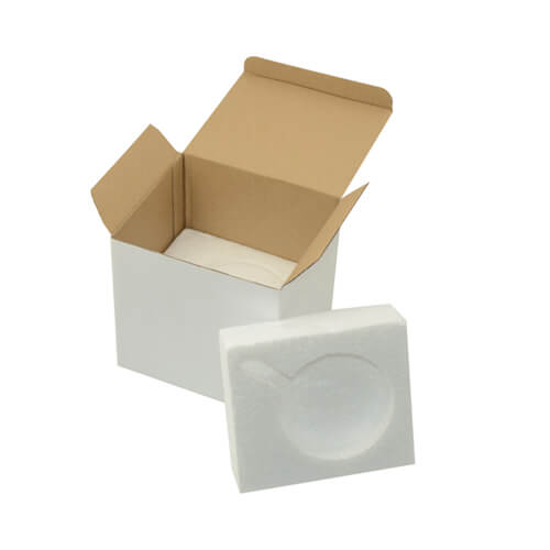 Boîte pour mug 330 ml avec protection de polystyrène Sublimation Transfert Thermique