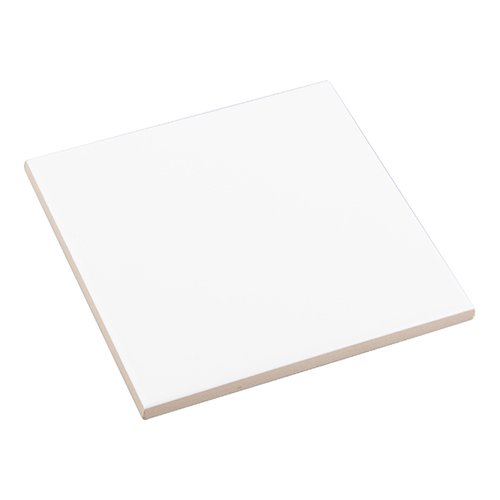 Carrelage en céramique blanc mat 10 x 10 cm Sublimation Transfert Thermique