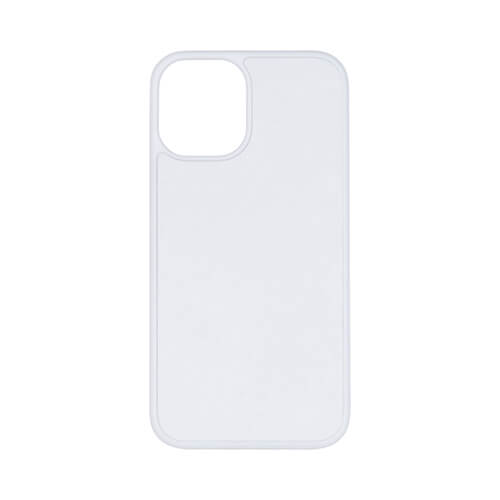 Coque à sublimation en caoutchouc blanc pour iPhone 12 Mini
