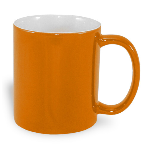 Mug magique A+ 330 ml orange Sublimation Transfert Thermique