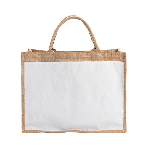 Sac en jute 42 x 34 x 19 cm pour sublimation