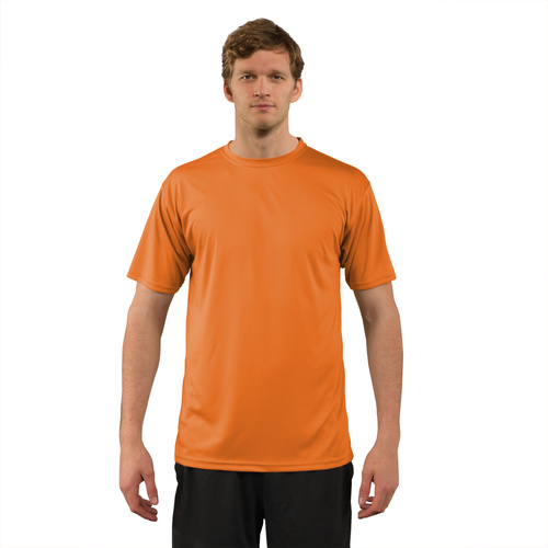 T-shirt Solar Manches Courtes Homme pour sublimation - Orange