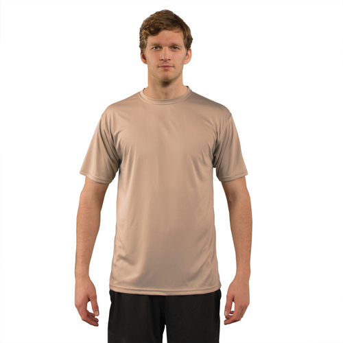 T-shirt Solar Manches Courtes Homme pour sublimation - Tan