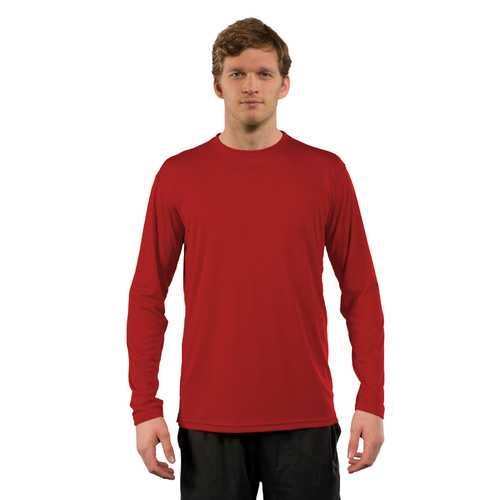 T-shirt Solar Manches Longues Homme pour sublimation - Mars Red
