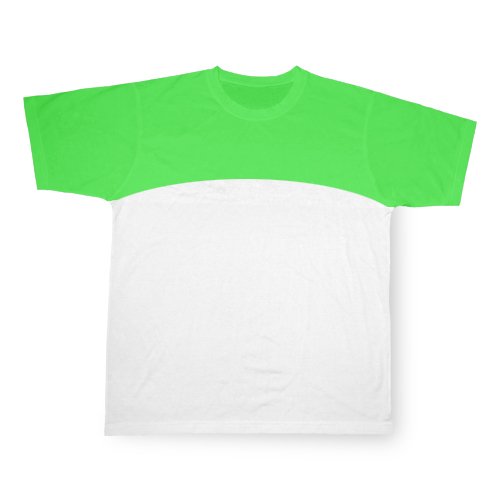 T-­shirt Sport Cotton-­Touch vert clair Sublimation Transfert Thermique
