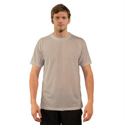 Βασικό κοντομάνικο μπλουζάκι για εξάχνωση - Νοέμβριος Λευκό