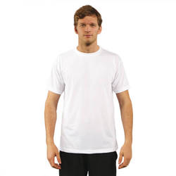 Βασικό κοντομάνικο μπλουζάκι για εξάχνωση - λευκό