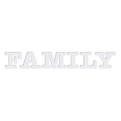 Διακοσμητικά γράμματα MDF για εξάχνωση 18 cm FAMILY