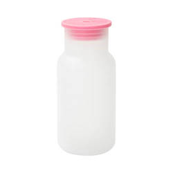 Κούπα - μπουκάλι 550 ml για εξάχνωση με ροζ καπάκι