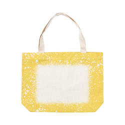 Τσάντα ώμου λευκασμένη Starry Yellow για εξάχνωση