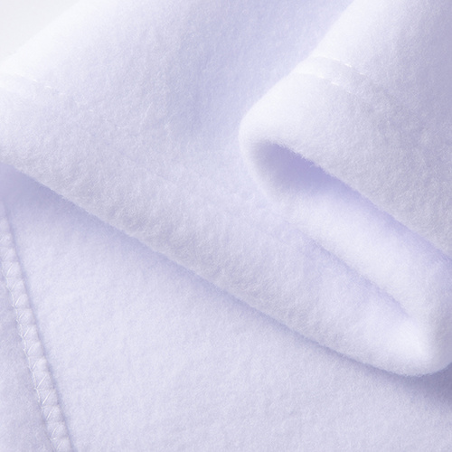 Κουβέρτα fleece 203 x 152 cm για εξάχνωση - λευκό