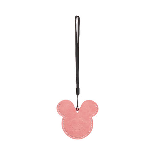 Μενταγιόν Mickey Mouse / θήκη AirTag για εξάχνωση - ροζ