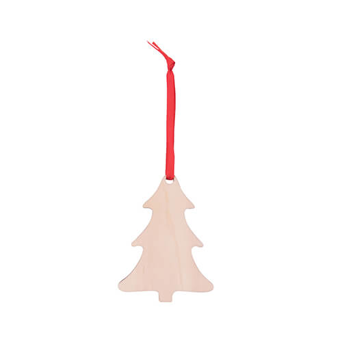 Ξύλινη ετικέτα χριστουγεννιάτικου δέντρου για εξάχνωση - Χριστουγεννιάτικο δέντρο