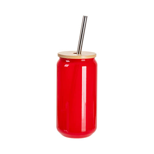 Ποτήρι μεταφοράς θερμότητας 550 ml για εξάχνωση - κόκκινο