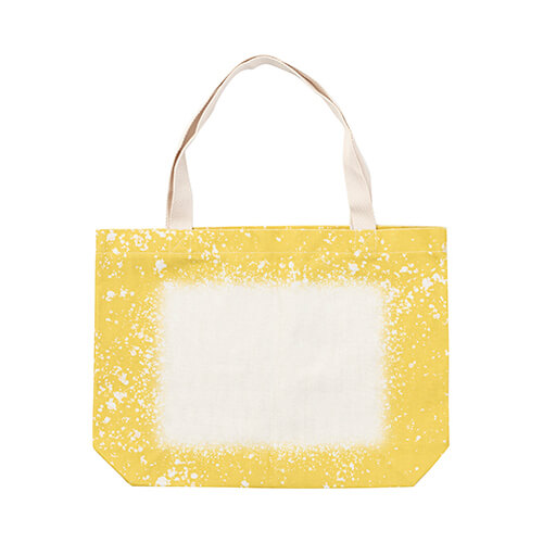 Τσάντα ώμου λευκασμένη Starry Yellow για εξάχνωση