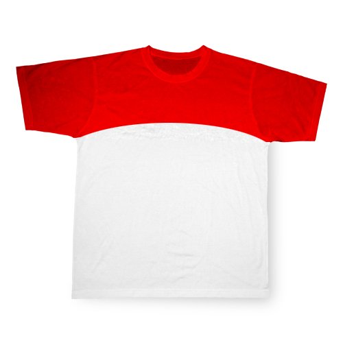T-shirt Sport Βαμβάκι-Touch κόκκινο εξάχνωση Θερμική μεταφορά