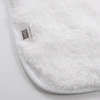 Microfiber and arctic fleece blanket with a hood 150 x 130 cm for sublimation - white
