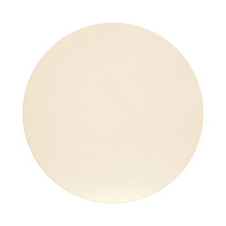 Round mug coaster made of sandstone and cork for sublimation