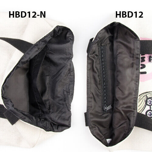 Bag with black straps 34 x 38 cm for sublimation