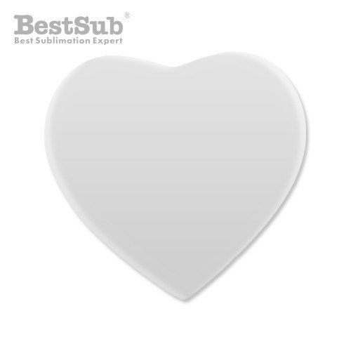 Aimant coeur 9,5 x 9,5 cm Sublimation Transfert Thermique
