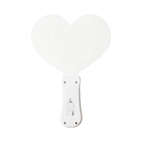 Placa acrílica iluminada - corazón